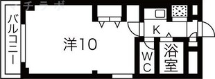 本山駅 徒歩3分 2階の物件間取画像